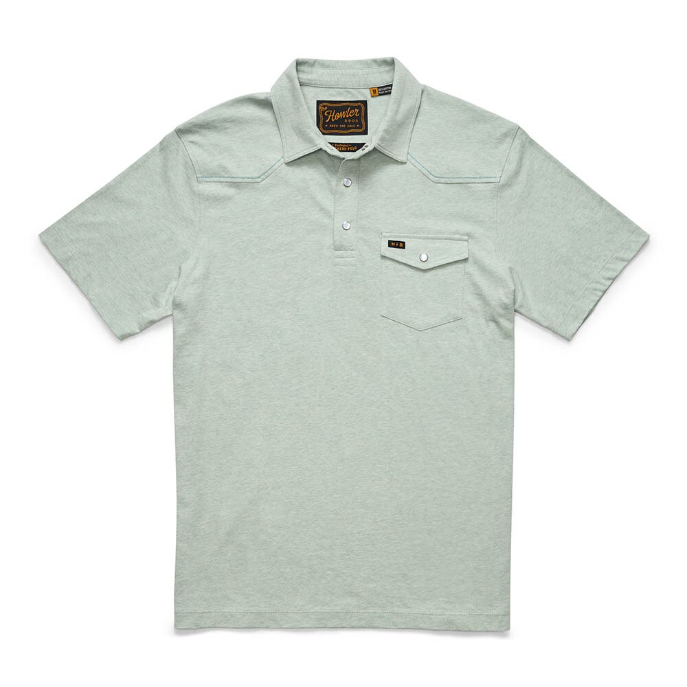 Howler Ranchero Polo Shirt Men's in Seafoam